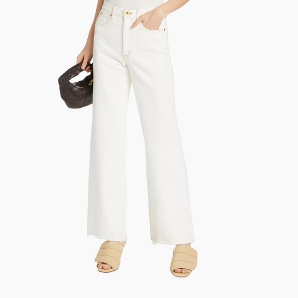 NWT SLVRLAKE Grace High-Rise Wide-Leg Jeans - Picture 1 of 14